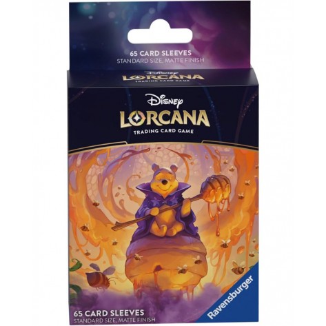 Протектори за карти Disney Lorcana: Azurite Sea Sleeves - Winnie the Pooh (65 бр.)