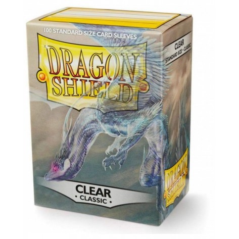 Протектори за карти Dragon Shield - Classic Clear Sleeves (100 бр.)