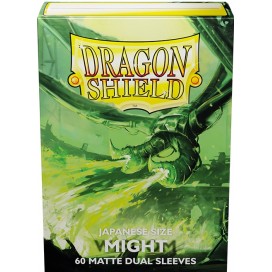  Протектори за карти Dragon Shield Dual Might Sleeves - Small Matte (60 бр.)