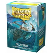  Протектори за карти Dragon Shield Dual Sleeves - Matte Glacier (100 бр.)