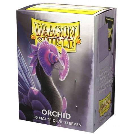 Протектори за карти Dragon Shield Dual Sleeves - Matte Orchid (100 бр.)