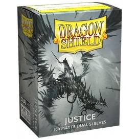  Протектори за карти Dragon Shield Dual Sleeves - Matte Justice (100 бр.)