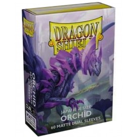 Протектори за карти Dragon Shield Dual Sleeves - Small Matte Orchid (60 бр.)