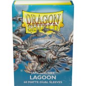Протектори за карти Dragon Shield Dual Sleeves - Small Matte Lagoon (60 бр.) Протектори за карти Dragon Shield Dual Sleeves - Small Matte Lagoon (60 бр.)