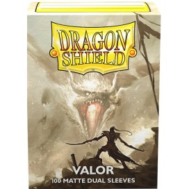  Протектори за карти Dragon Shield Dual Valor Sleeves - Matte (100 бр.)