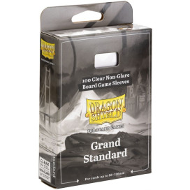 Протектори за карти Dragon Shield - Grand Standard, Clear/Non-Glare, 88 x 126 mm (100 бр.) Протектори за карти Dragon Shield - Grand Standard, Clear/Non-Glare, 88 x 126 mm (100 бр.)