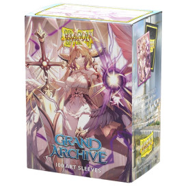  Протектори за карти Dragon Shield - Matte Dual Art Sleeves Standard Size, Grand Archive: Haniel, Archangel of Spectra (100 бр.)