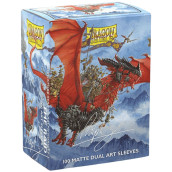 Протектори за карти Dragon Shield - Matte Dual Art Sleeves Standard Size, Signature Series: The Raid (100 бр.) Протектори за карти Dragon Shield - Matte Dual Art Sleeves Standard Size, Signature Series: The Raid (100 бр.)