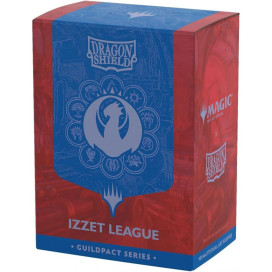 Протектори за карти Dragon Shield - Matte Dual Art Sleeves Standard Size, MTG Guildpact Series: Izzet League (100 бр.)