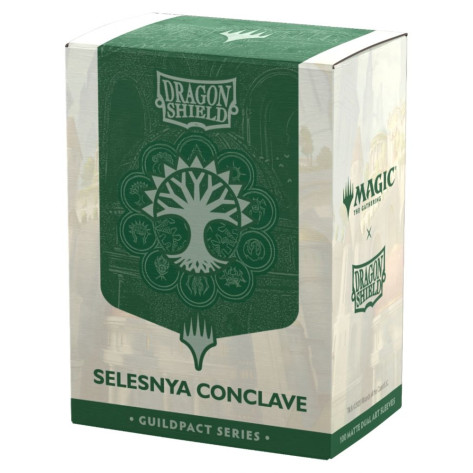 Протектори за карти Dragon Shield - Matte Dual Art Sleeves Standard Size, MTG Guildpact Series: Selesnya Conclave (100 бр.)
