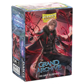 Протектори за карти Dragon Shield - Matte Dual Art Sleeves Standard Size, Grand Archive: Dante, Hemomancer (100 бр.)
