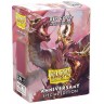 Протектори за карти Dragon Shield - Matte Dual Sleeves Standard Size, Red/Gold (100 бр.)