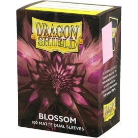  Протектори за карти Dragon Shield - Matte Dual Sleeves Standard Size, Blossom (100 бр.)