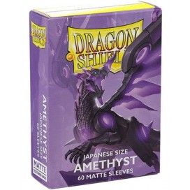 Протектори за карти Dragon Shield - Matte Sleeves Small Size, Amеthyst (60 бр.)