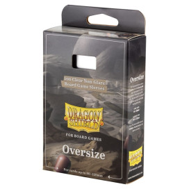 Протектори за карти Dragon Shield - Oversize, Clear/Non-Glare, 80 x 120 mm (100 бр.)