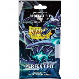 Протектори за карти Dragon Shield Perfect Fit Sleeves - Small Clear (100 бр.)