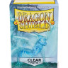 Протектори за карти Dragon Shield Sleeves - Matte Clear (100 бр.)