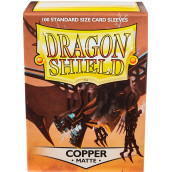  Протектори за карти Dragon Shield Sleeves - Matte Copper (100 бр.)