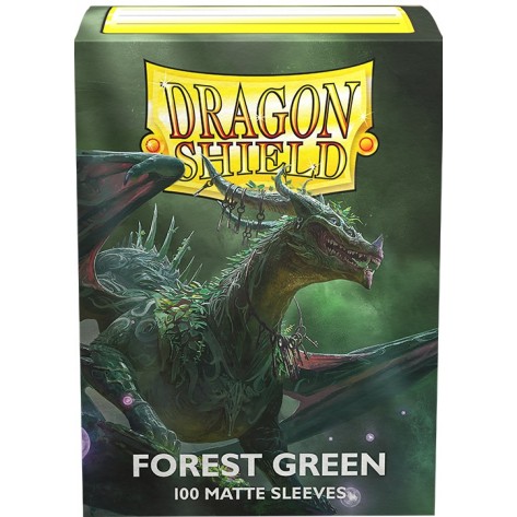 Протектори за карти Dragon Shield Sleeves - Matte Forest Green (100 бр.)