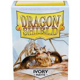  Протектори за карти Dragon Shield Sleeves - Matte Ivory (100 бр.)