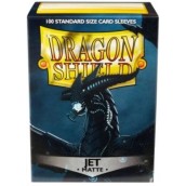  Протектори за карти Dragon Shield Sleeves - Matte Jet (100 бр.)