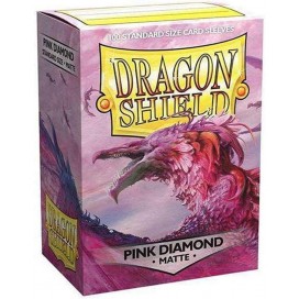  Протектори за карти Dragon Shield Sleeves - Matte Pink Diamond (100 бр.)