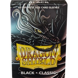  Протектори за карти Dragon Shield Sleeves - Small Black (60 бр.)