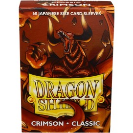  Протектори за карти Dragon Shield Sleeves - Small Crimson (60 бр.)