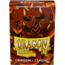 Протектори за карти Dragon Shield Sleeves - Small Crimson (60 бр.)