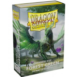  Протектори за карти Dragon Shield Sleeves - Small Matte Forest Green (60 бр.)