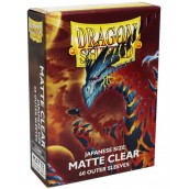  Протектори за карти Dragon Shield Sleeves - Small Matte Clear Outer (60 бр.)