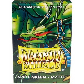  Протектори за карти Dragon Shield Sleeves - Small Matte Apple Green (60 бр.)