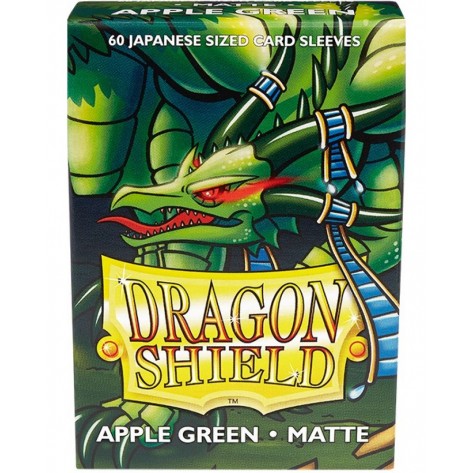 Протектори за карти Dragon Shield Sleeves - Small Matte Apple Green (60 бр.)