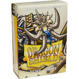  Протектори за карти Dragon Shield Sleeves - Small Matte Ivory (60 бр.)