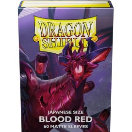  Протектори за карти Dragon Shield Sleeves - Small Matte Blood Red (60 бр.)