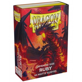  Протектори за карти Dragon Shield Sleeves - Small Matte Ruby (60 бр.)