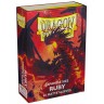 Протектори за карти Dragon Shield Sleeves - Small Matte Ruby (60 бр.)