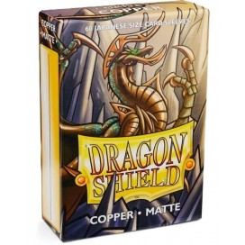  Протектори за карти Dragon Shield Sleeves - Small Matte Copper (60 бр.)