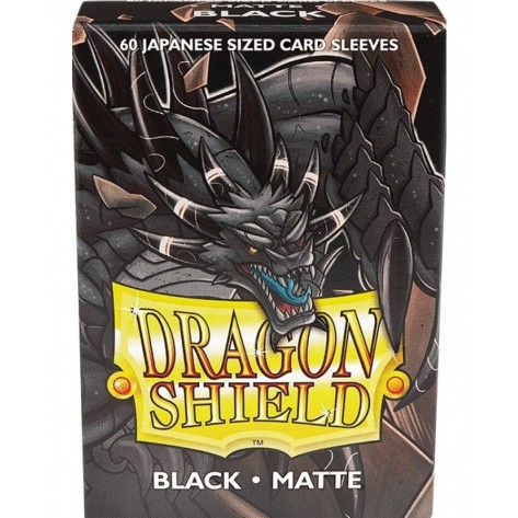 Протектори за карти Dragon Shield Sleeves - Small Matte Black (60 бр.)