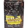 Протектори за карти Dragon Shield Sleeves - Small Matte Black (60 бр.)