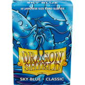  Протектори за карти Dragon Shield Sleeves - Small Size Sky Blue (60 бр.)