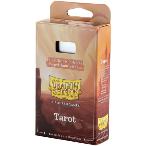 Протектори за карти Dragon Shield - Tarot, Clear/Non-Glare, 70 x 120mm (100 бр.)