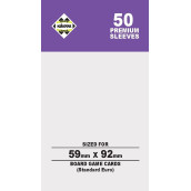 Протектори за карти Kaissa Premium Sleeves 59 x 92 mm (Standard Euro) - 50 бр. Протектори за карти Kaissa Premium Sleeves 59 x 92 mm (Standard Euro) - 50 бр.