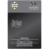 Протектори за карти Kaissa Premium Sleeves 63 x 88 mm (Standard Card Game), Solid Black - 50 бр.  Протектори за карти Kaissa Premium Sleeves 63 x 88 mm (Standard Card Game), Solid Black - 50 бр.