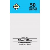 Протектори за карти Kaissa Premum Sleeves 59 x 86 mm (Small TCG) - 50 бр.  Протектори за карти Kaissa Premum Sleeves 59 x 86 mm (Small TCG) - 50 бр.