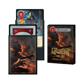  Протектори за карти No Loading Games - Gwent Sleeves Monsters (100 бр.)