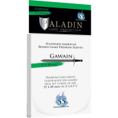  Протектори за карти Paladin Card Protection - Gawain, Standard American, 57 x 89 mm (55 бр.)