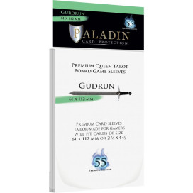 Протектори за карти Paladin Card Protection - Gudrun, French Tarot, 61 x 112 mm (55 бр.) Протектори за карти Paladin Card Protection - Gudrun, French Tarot, 61 x 112 mm (55 бр.)