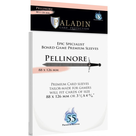 Протектори за карти Paladin Card Protection - Pellinore, Epic Specialist, 88 x 126 mm (55 бр.)