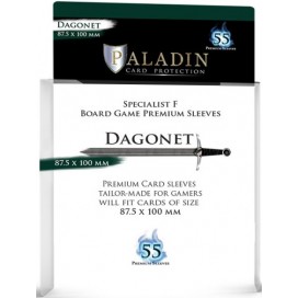  Протектори за карти Paladin - Dagonet 87.5 x 100 (55 бр.)
